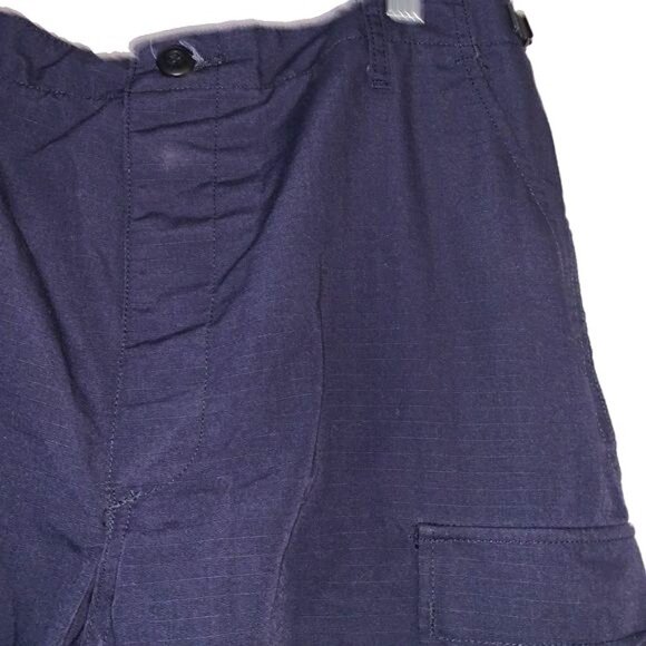 Propper Navy Blue Tactical Pants M/R 65% Polyester 35% Cotton Durable Cargo Pock - Picture 4 of 12